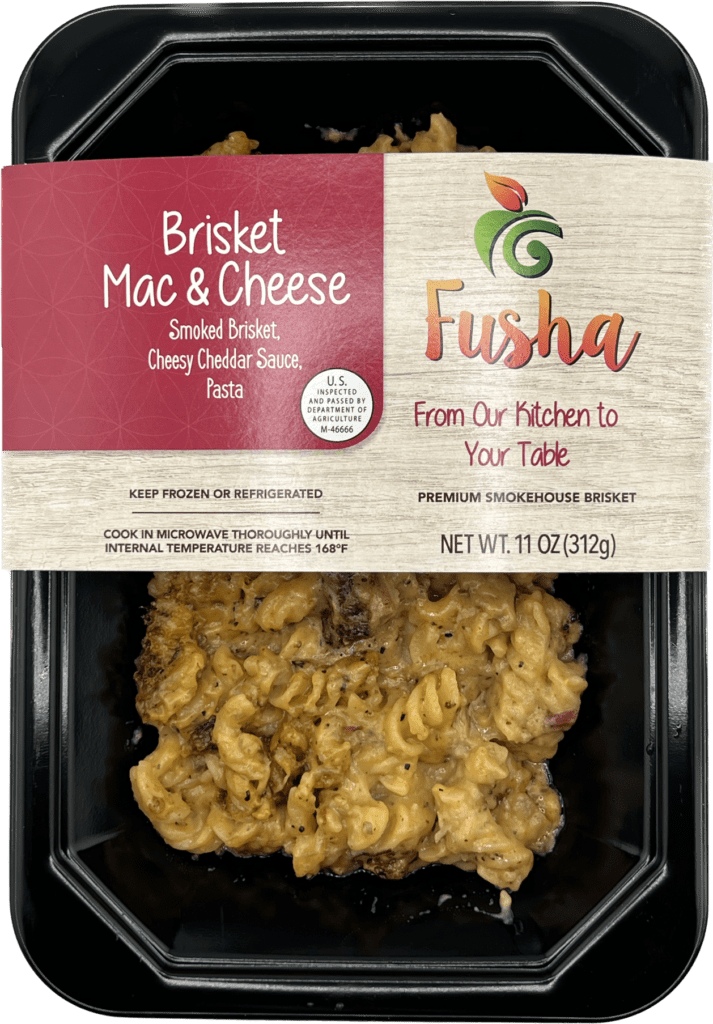 A package of fusha mac and cheese.